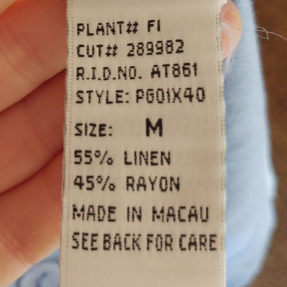 Lovely embroidered Linen/Rayon vest - Picture 6 of 7